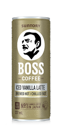 Iced Vanilla Latte – Suntory BOSS Coffee